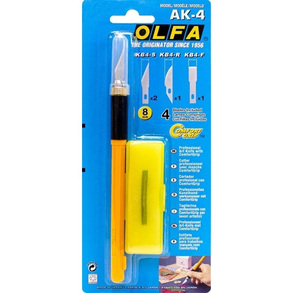 Cortador Artístico con Mango AK-4 Olfa
