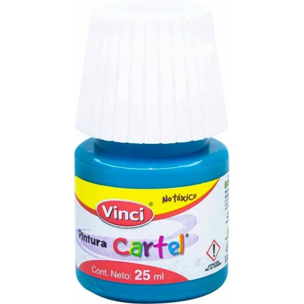 Pintura Vinci Cartel Turquesa 25 ml