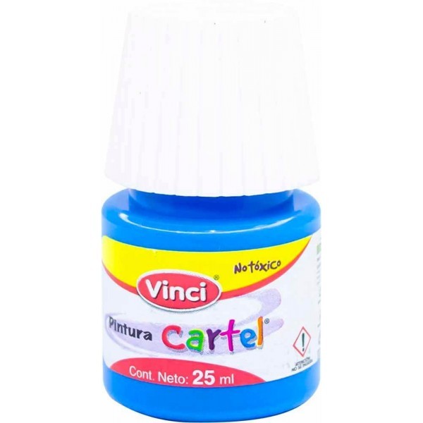Pintura Vinci Cartel Azul Pastel 25 ml