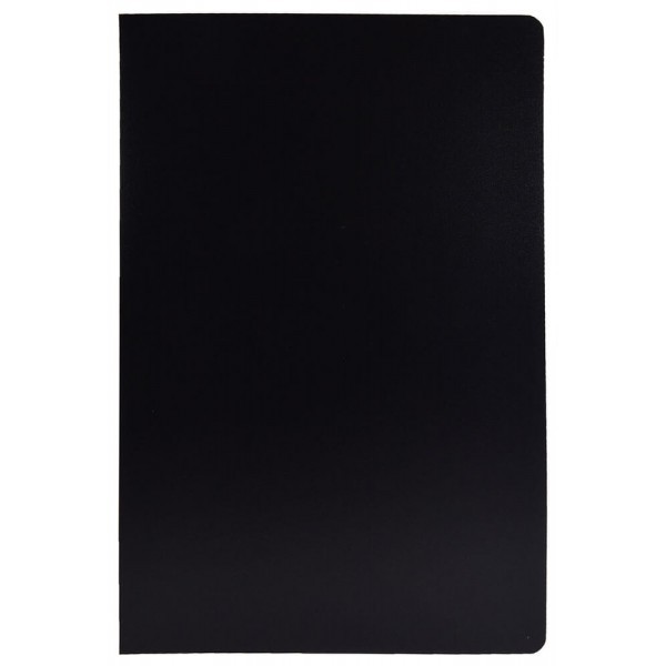 Cubierta Lisa Negra Oficio para Encuadernado