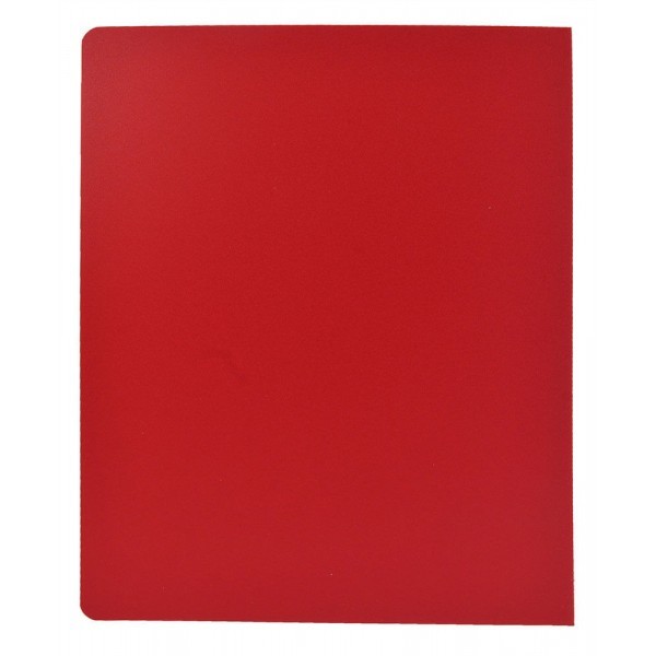 Cubierta Lisa Roja Carta para Encuadernado