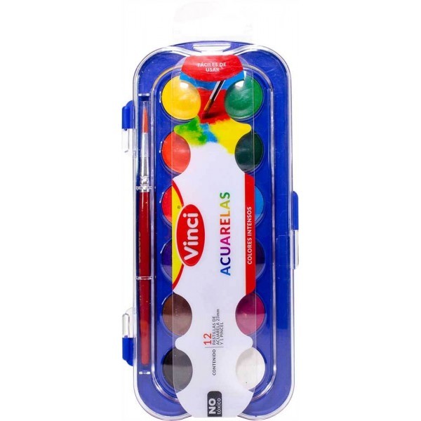 Acuarela Vinci c/12