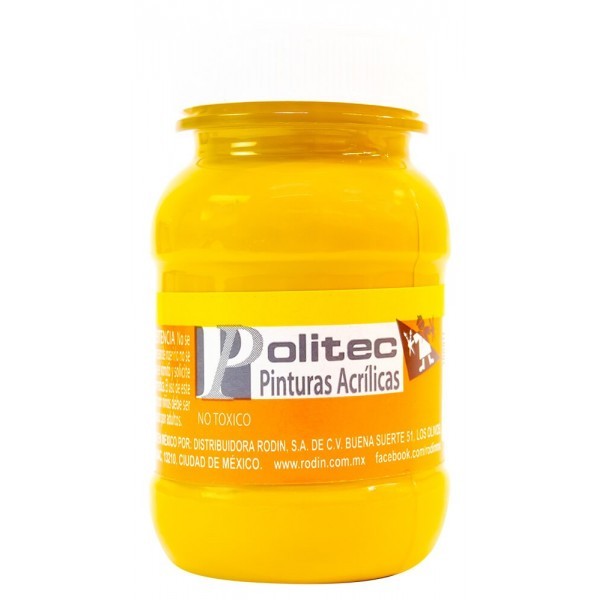 Pintura Acrílica Ocre Politec 100 ml