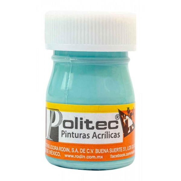 Pintura Acrílica Verde Pálido Politec 20 ml