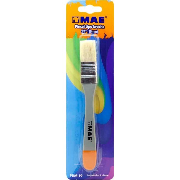 Pincel Tipo Brocha 3/4" (19 mm)