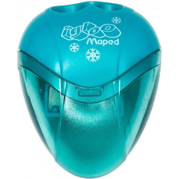 Sacapuntas con Depósito Dos Orificios Igloo Maped