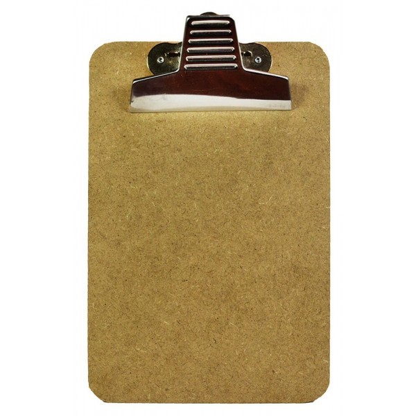 Tabla con Broche Tamaño Esquela