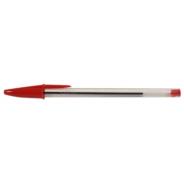 Bolígrafo Bic Punto Mediano Rojo Dura +