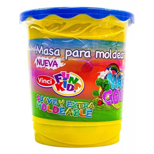 Masa Moldeable Fun Kids Vinci Azul Marino