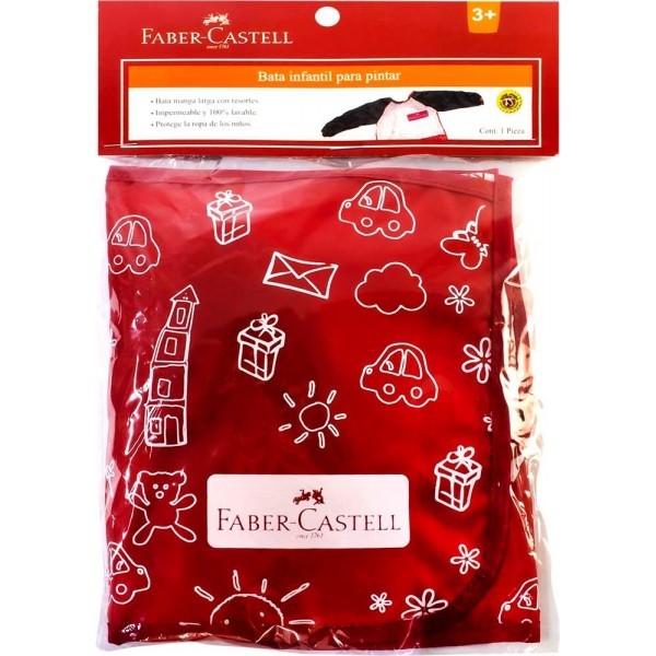 Bata de Arte Manga Larga Faber Castell