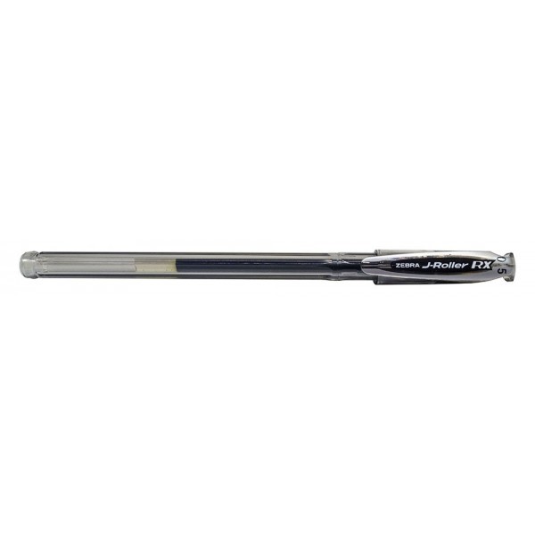 Bolígrafo de Gel J Roller RX Zebra Punto Fino Negro