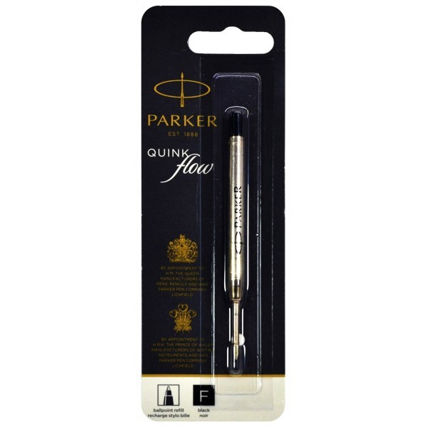 Repuesto para Ballpoint Negro Punto Fino Parker