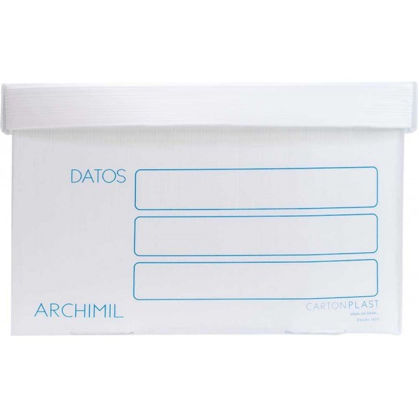 Caja de Archivo de Plástico Tamaño Carta