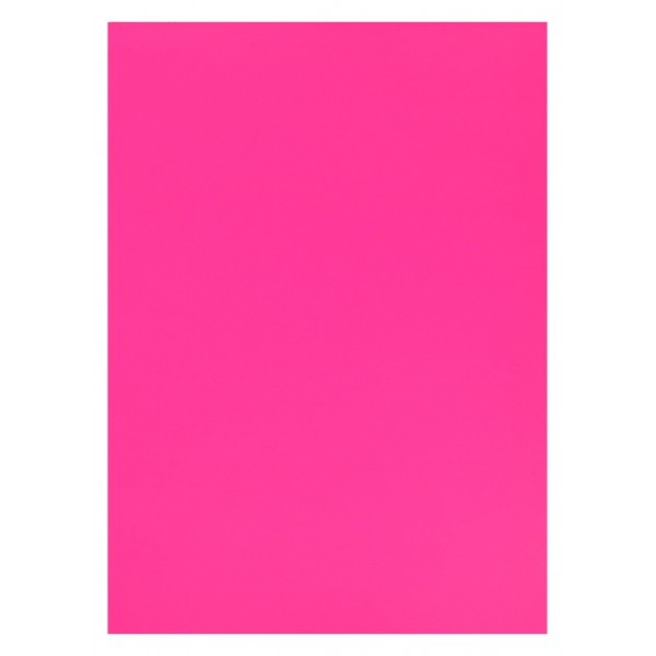 Cartulina Fluorescente 47.5 x 65.5 cm Rosa
