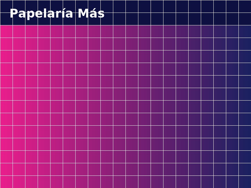 Acerca de Papelar&iacute;a M&aacute;s